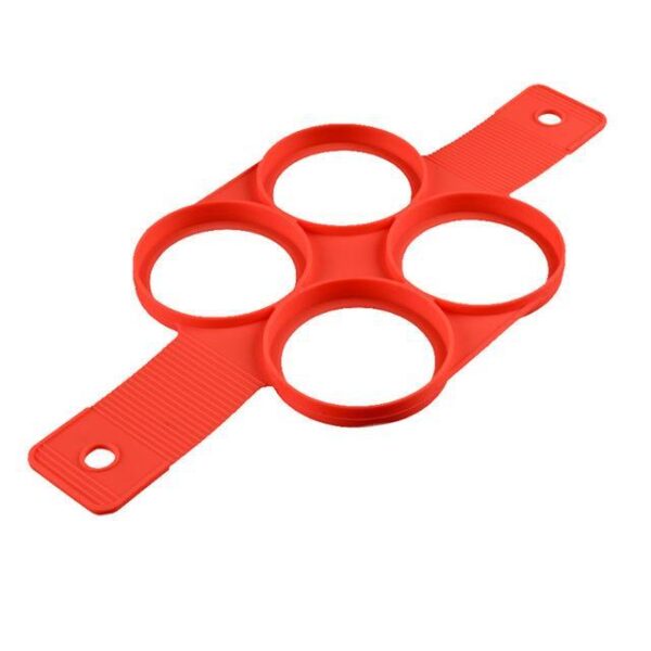 Silicone Non Stick Fantastic Egg Pancake Maker Ring Kitchen Baking Omelet Molds Flip Cooker Egg Ring Mold - Image 4